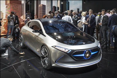 Mercedes Benz EQA Electric Concept
